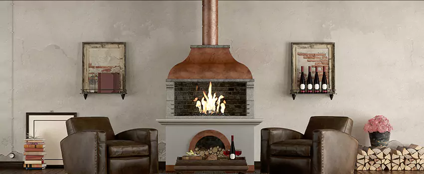 Thelin Hearth Products Providence Pellet Insert Fireplace Installation in Waco, TX