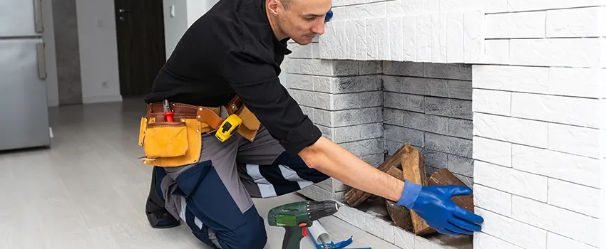 Fireplace Damaged Damper Frame Repair Services in Waco, Texas