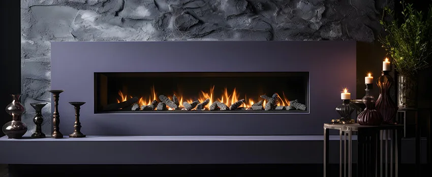 Ember Bed for Ventless Gas Fireplace in Waco, TX