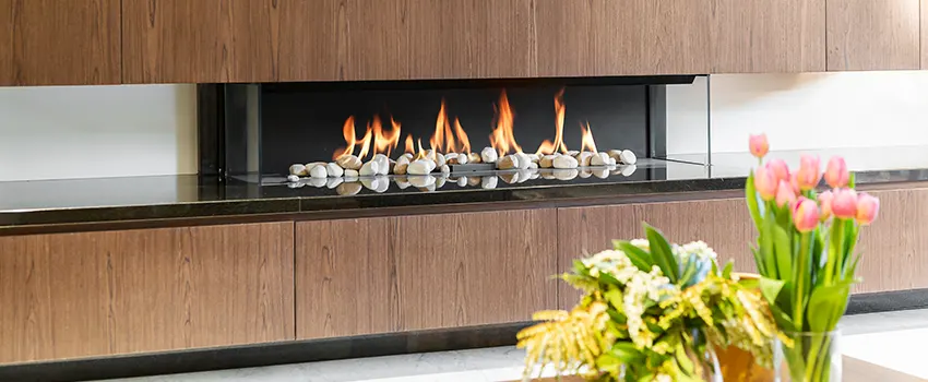 Double-height Fireplace Design Refurbishment in Waco, Texas