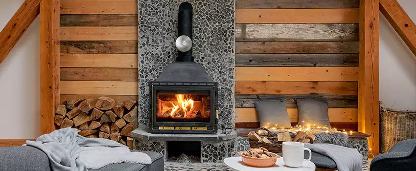 Thelin Hearth Products Direct Vent Gas Stove Fireplace Inspection in Waco, Texas